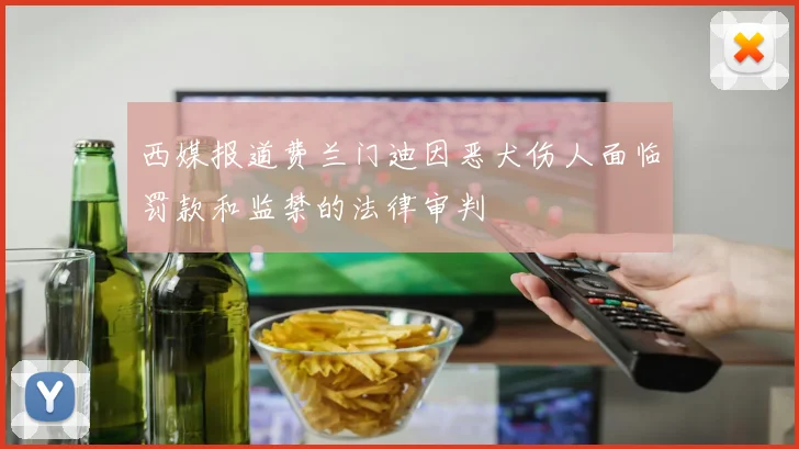 西媒报道费兰门迪因恶犬伤人面临罚款和监禁的法律审判